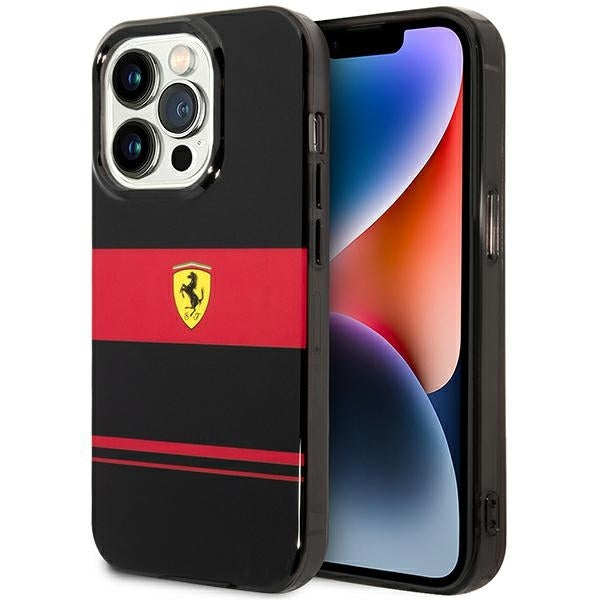 Ferrari FEHMP14LUCOK iPhone 14 Pro black hardcase IMD Combi Magsafe
