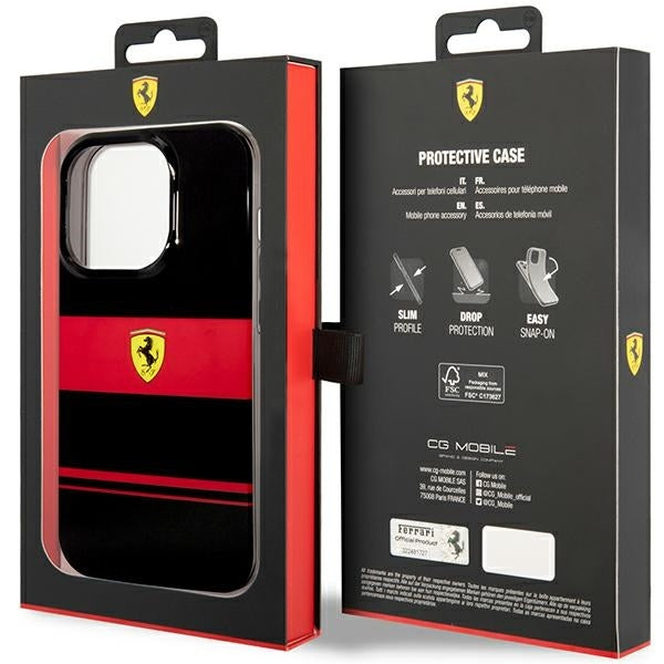 Ferrari FEHMP14LUCOK iPhone 14 Pro black hardcase IMD Combi Magsafe