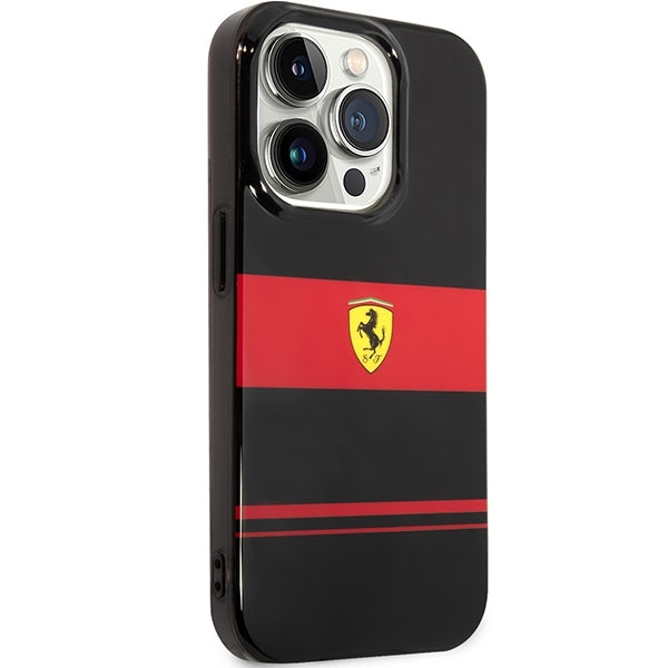 Ferrari FEHMP14XUCOK iPhone 14 Pro Max black hardcase IMD Combi Magsafe