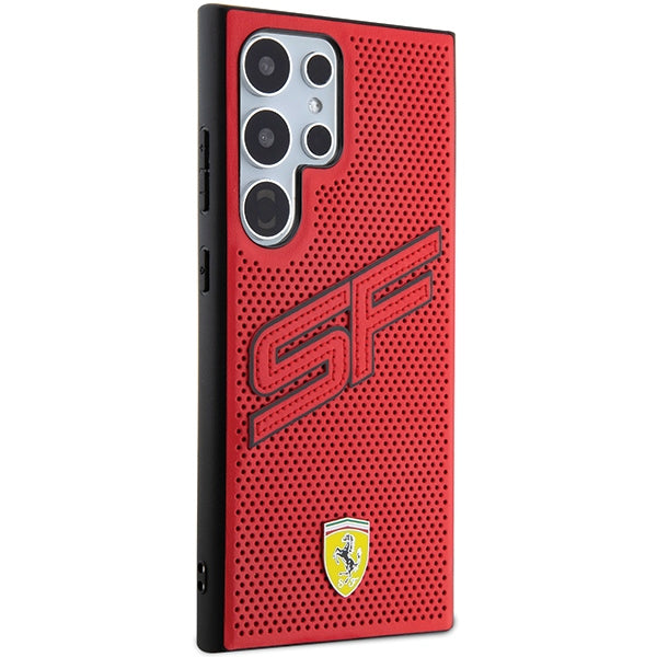 Ferrari FEHCS24LPINR S24 Ultra S928 red hardcase Big SF Perforated