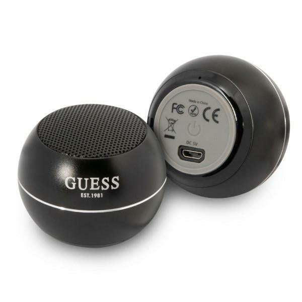 Guess Speaker Bluetooth GUWSALGEK Speaker mini black