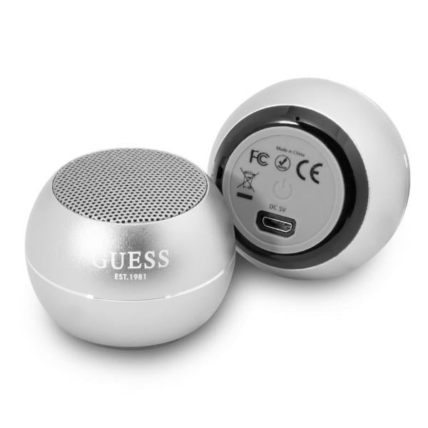 Guess Speaker Bluetooth GUWSALGEG Speaker mini grey