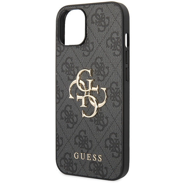 Guess GUHCP15S4GMGGR iPhone 15 / 14 / 13 Grey hardcase 4G Big Metal Logo