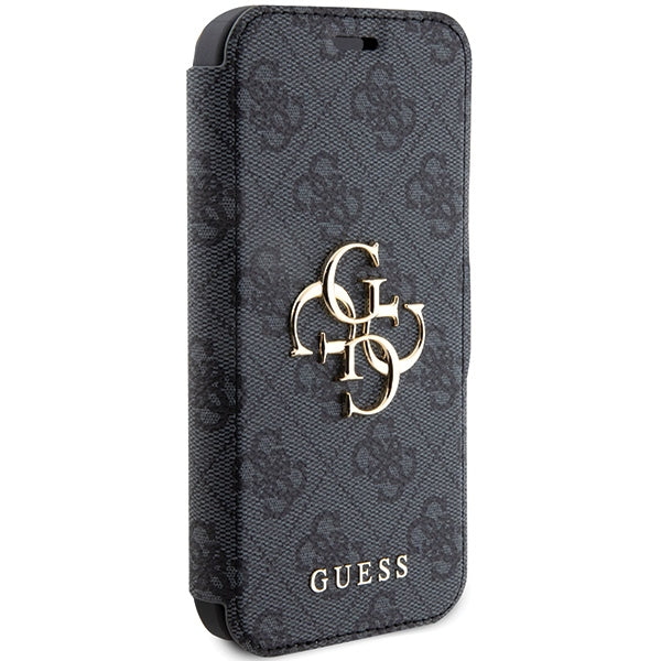 Guess GUBKP15L4GMGGR iPhone 15 Pro grey book 4G Metal Logo