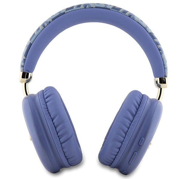 Guess Bluetooth on-ear headphones GUBHK1GCTCSU Purple Metallic Script Logo