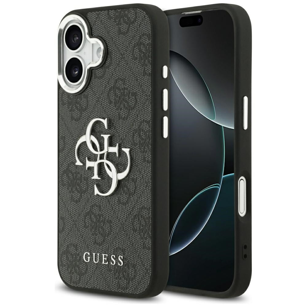 GUESS GUHCP17SP4G4SMCK HardCase 4G PU W/ Big 4G Classic Logo SL Black iPhone 17