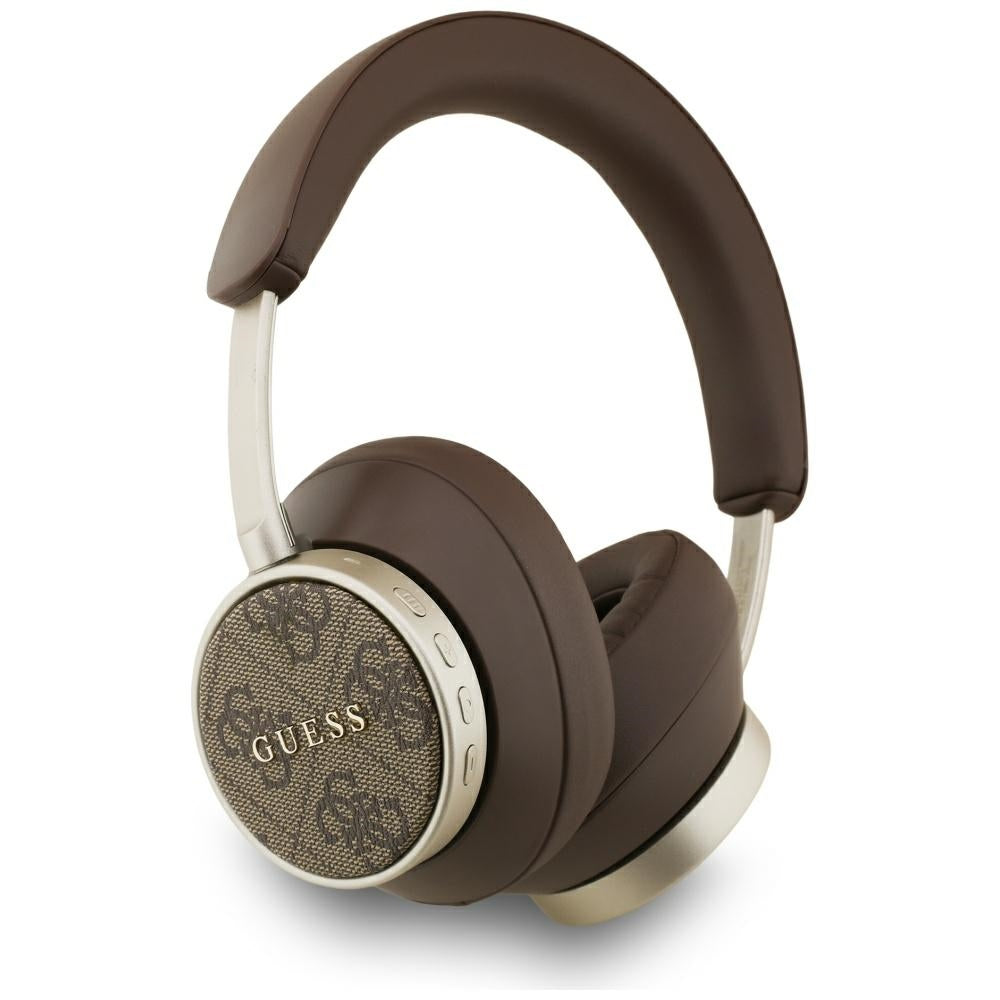 Guess Over-Ear Headphones Bluetooth 4G Classic Logo brown