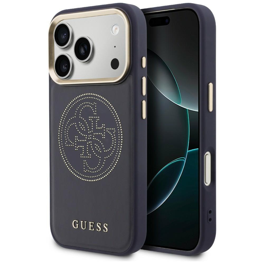 Guess GUHMP17L5PG4SRGB Perforated 4G MagSafe for iPhone 17 Pro Blue