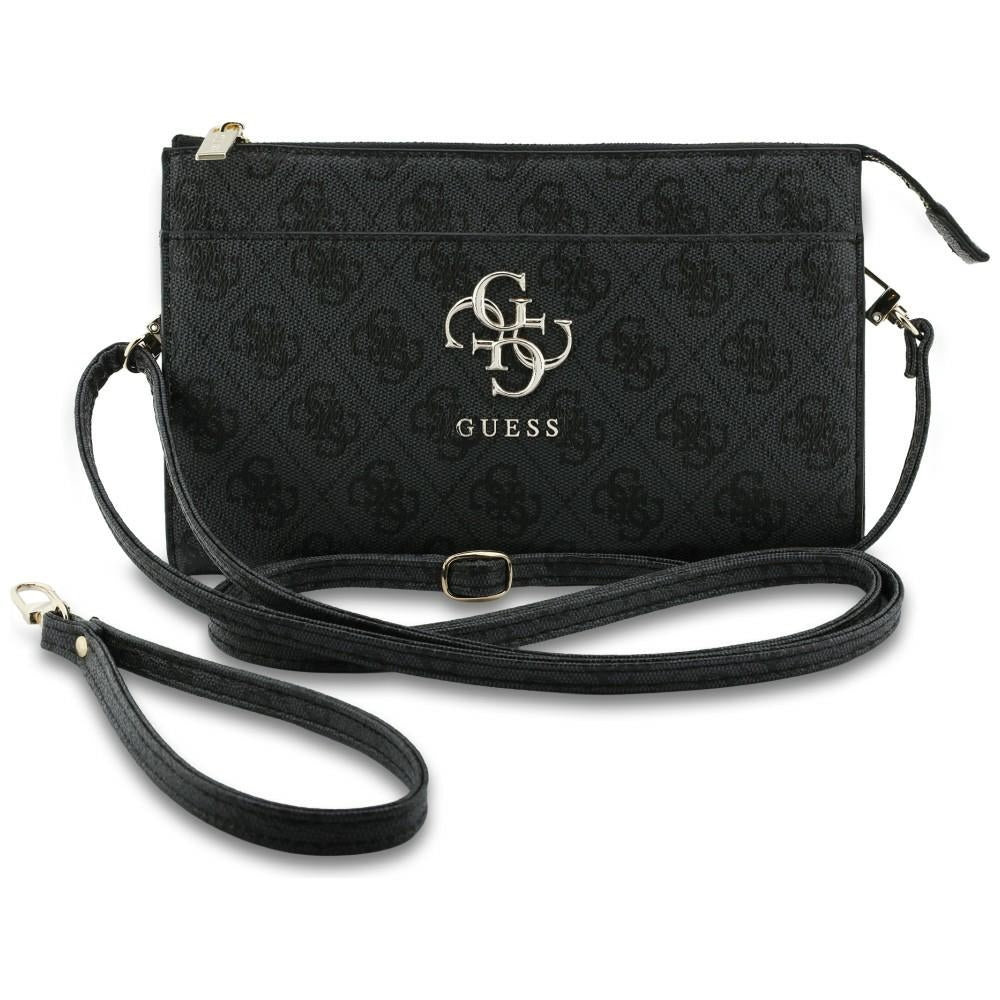 Guess 4G Big Logo Handbag Clutch Black