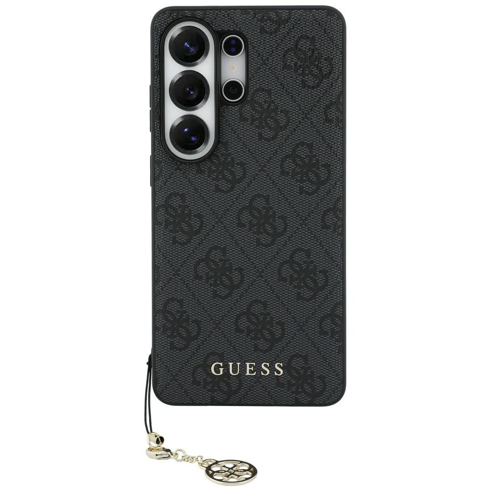 Guess GUHMS26LGF4GGR 4G Classic Logo Charm MagSafe for Samsung Galaxy S26 Ultra black