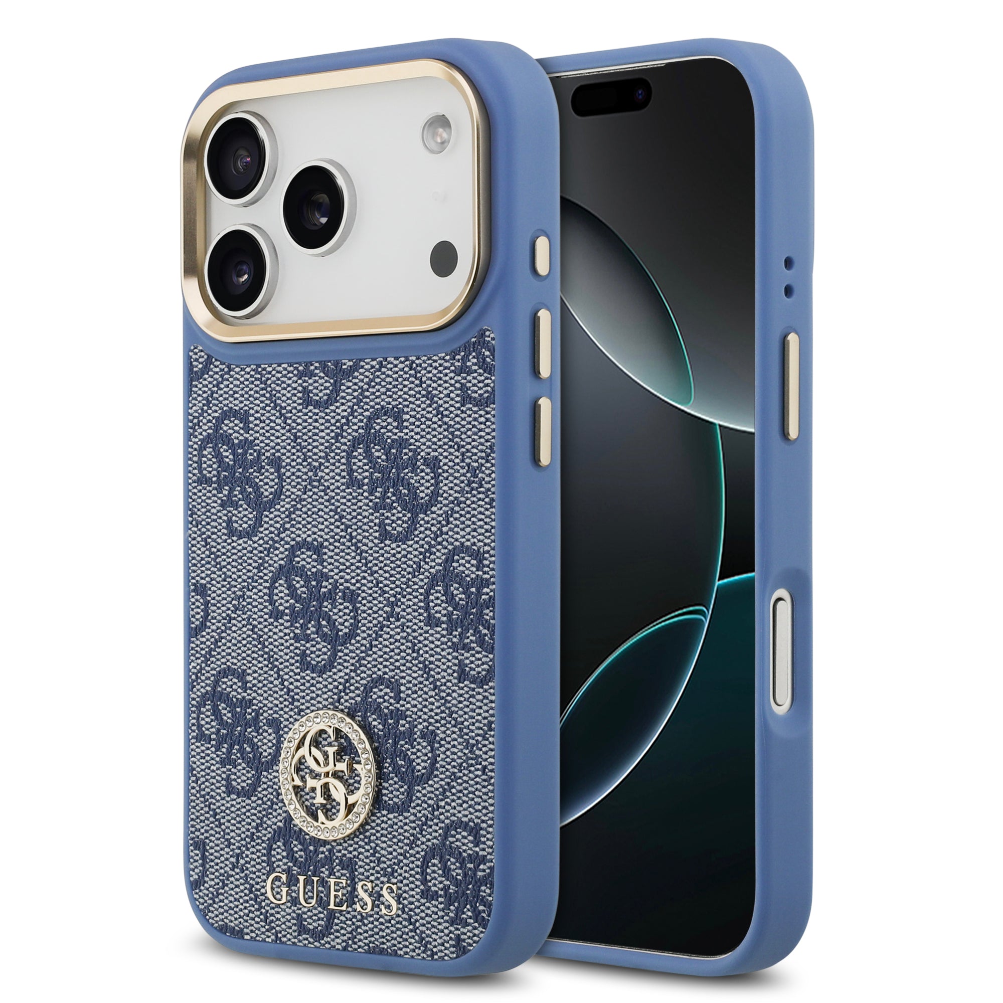 Guess GUHMP17LP4GRMDEB CASE For iPhone17 Pro