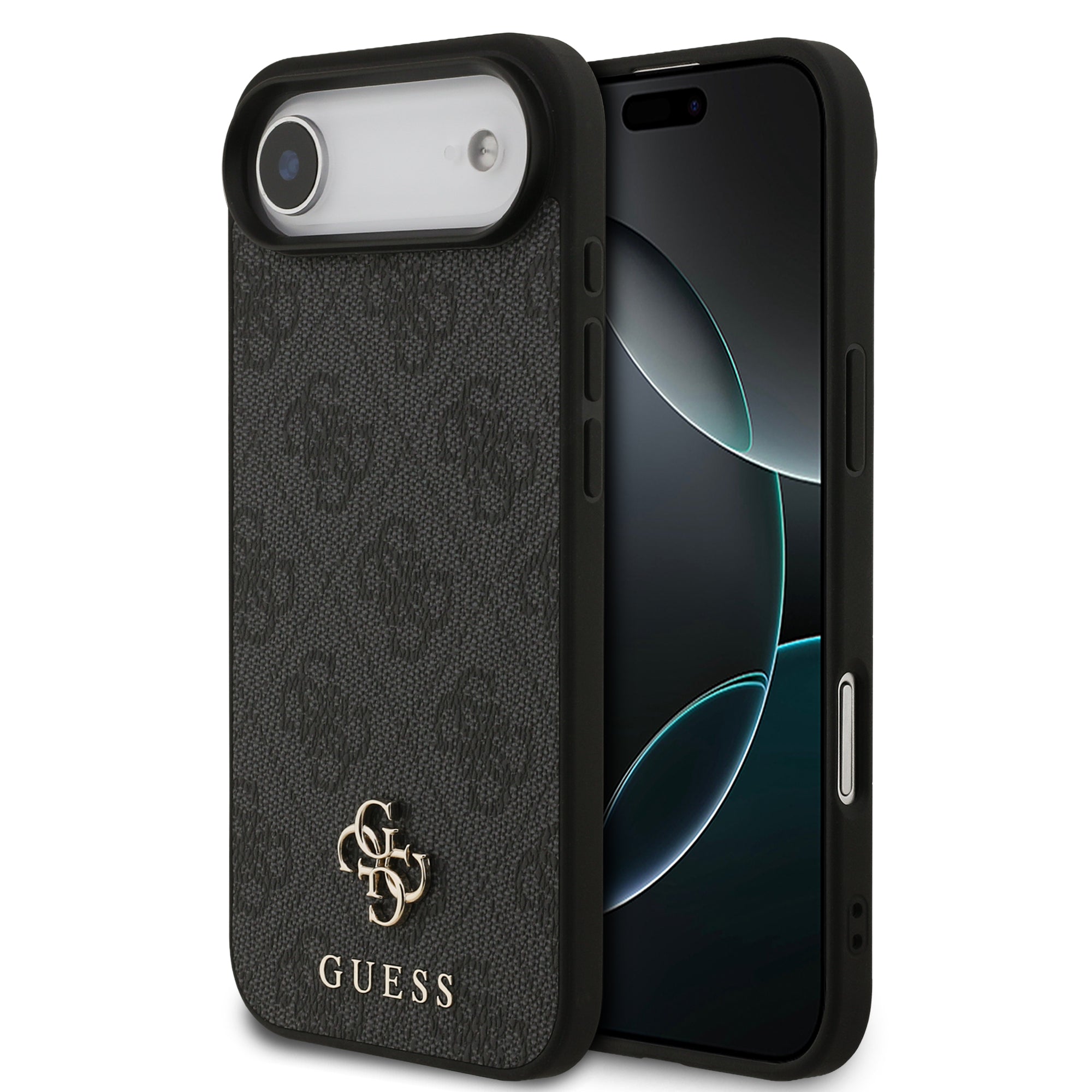 Guess GUHMP17MP4SM4MK 4G Small 4G and Classic MagSafe case for iPhone 17 Air Black