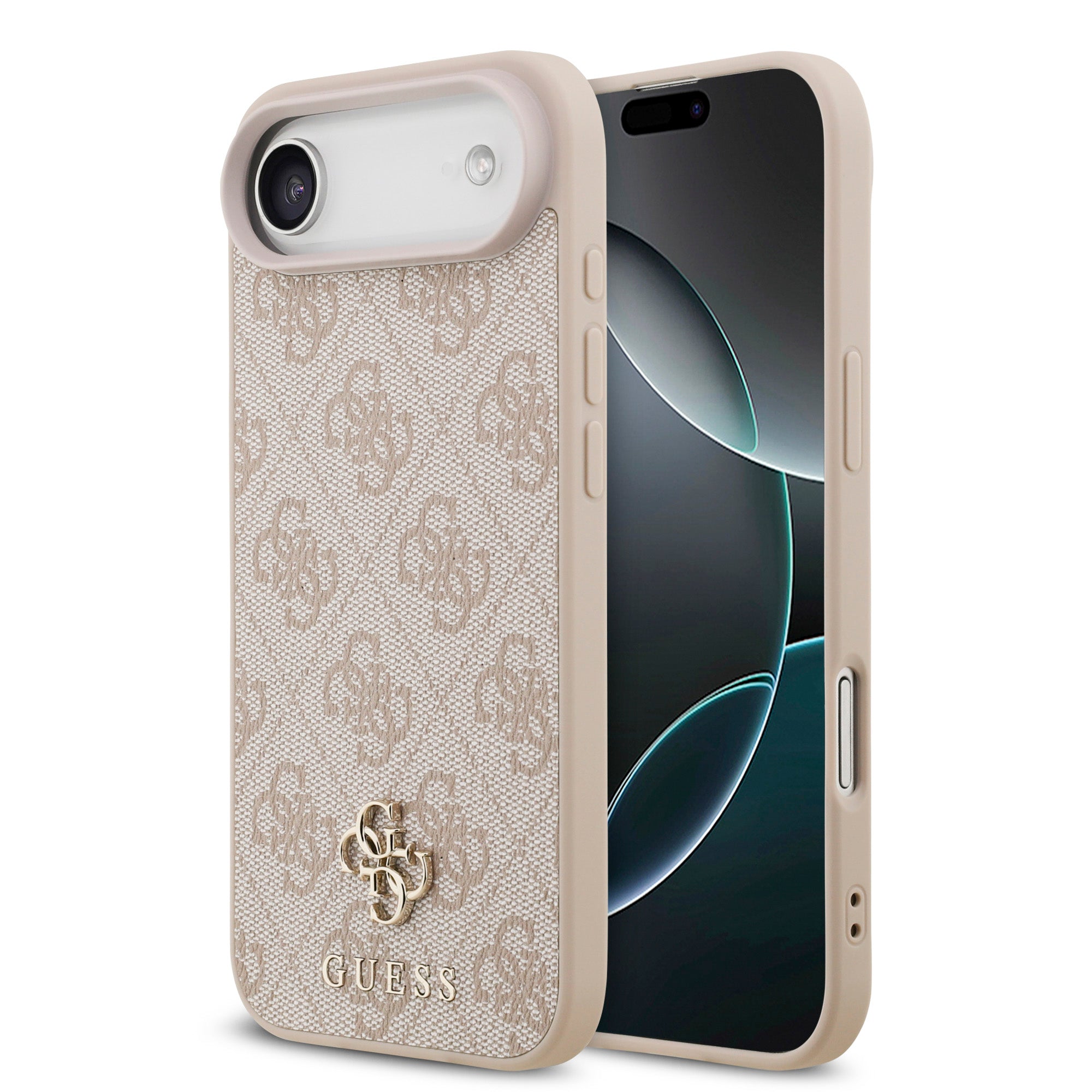 Guess GUHMP17MP4SM4MP 4G Small 4G and Classic MagSafe case for iPhone 17 Air Pink