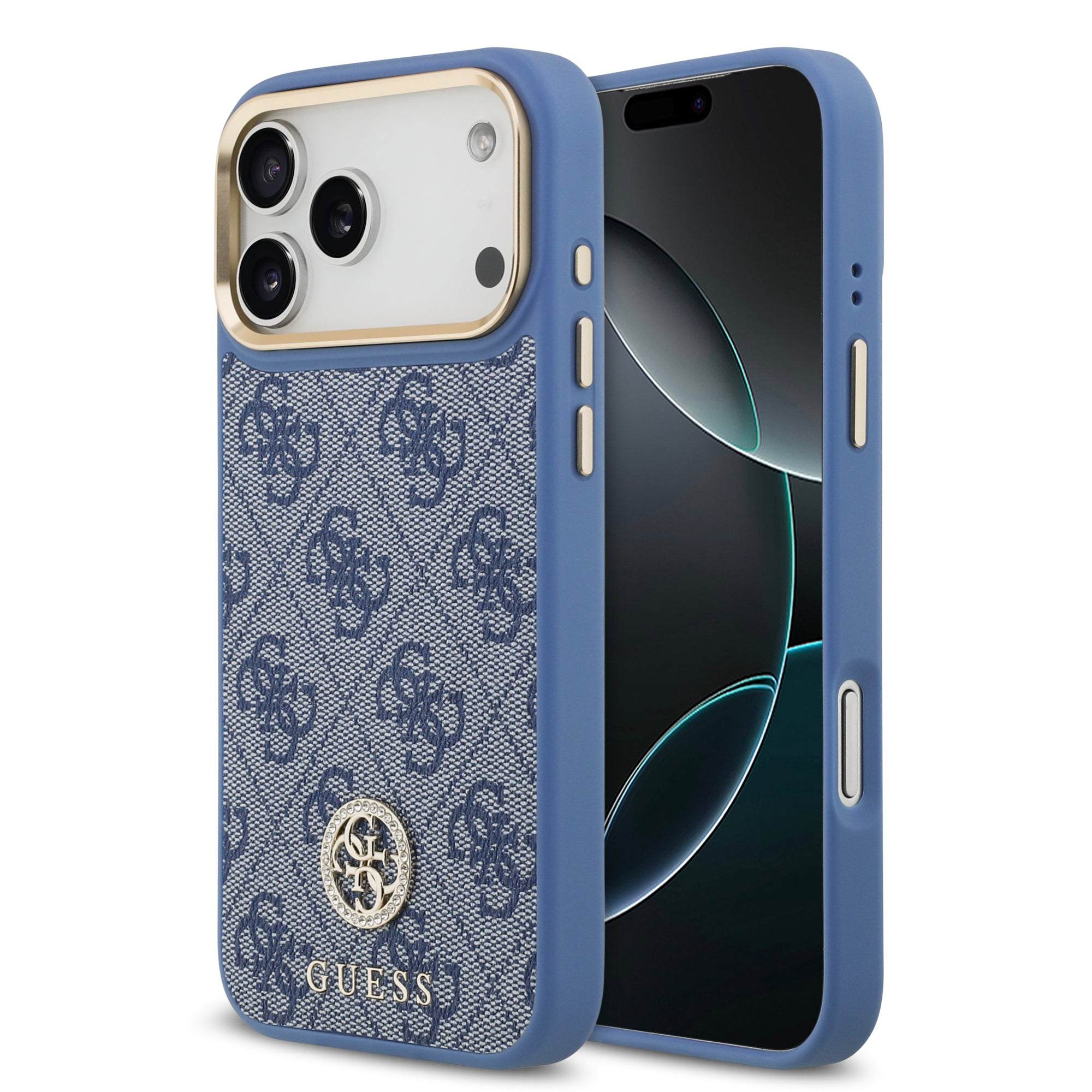 Guess GUHMP17XP4GRMDEB CASE For iPhone17 Pro Max