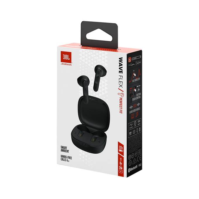 JBL Wave Flex True wireless earbuds black