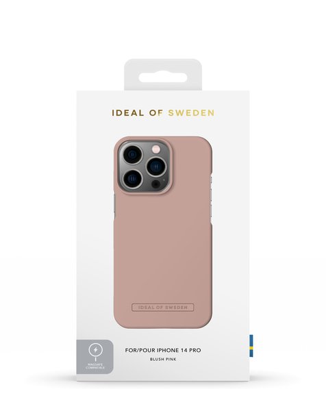 IDEAL OF SWEDEN Seamless Case MagSafe iPhone 14 Pro Blush Pink