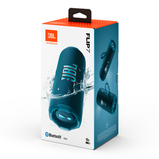 JBL FLIP7 Waterproof and Dustproof Portable Bluetooth Speaker Blue