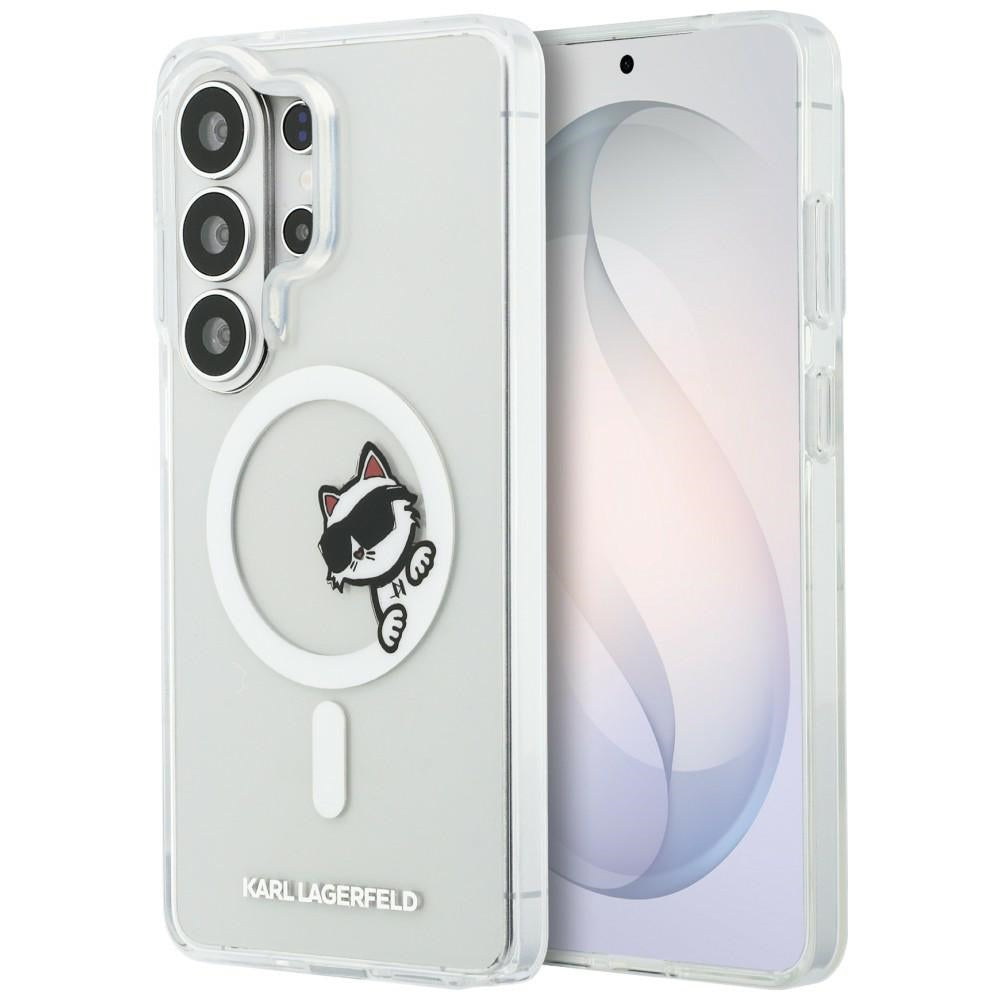 Karl Lagerfeld KLHMS26L6HCPSCT IML Peekaboo Choupette MagSafe for Samsung Galaxy S26 Ultra transparent