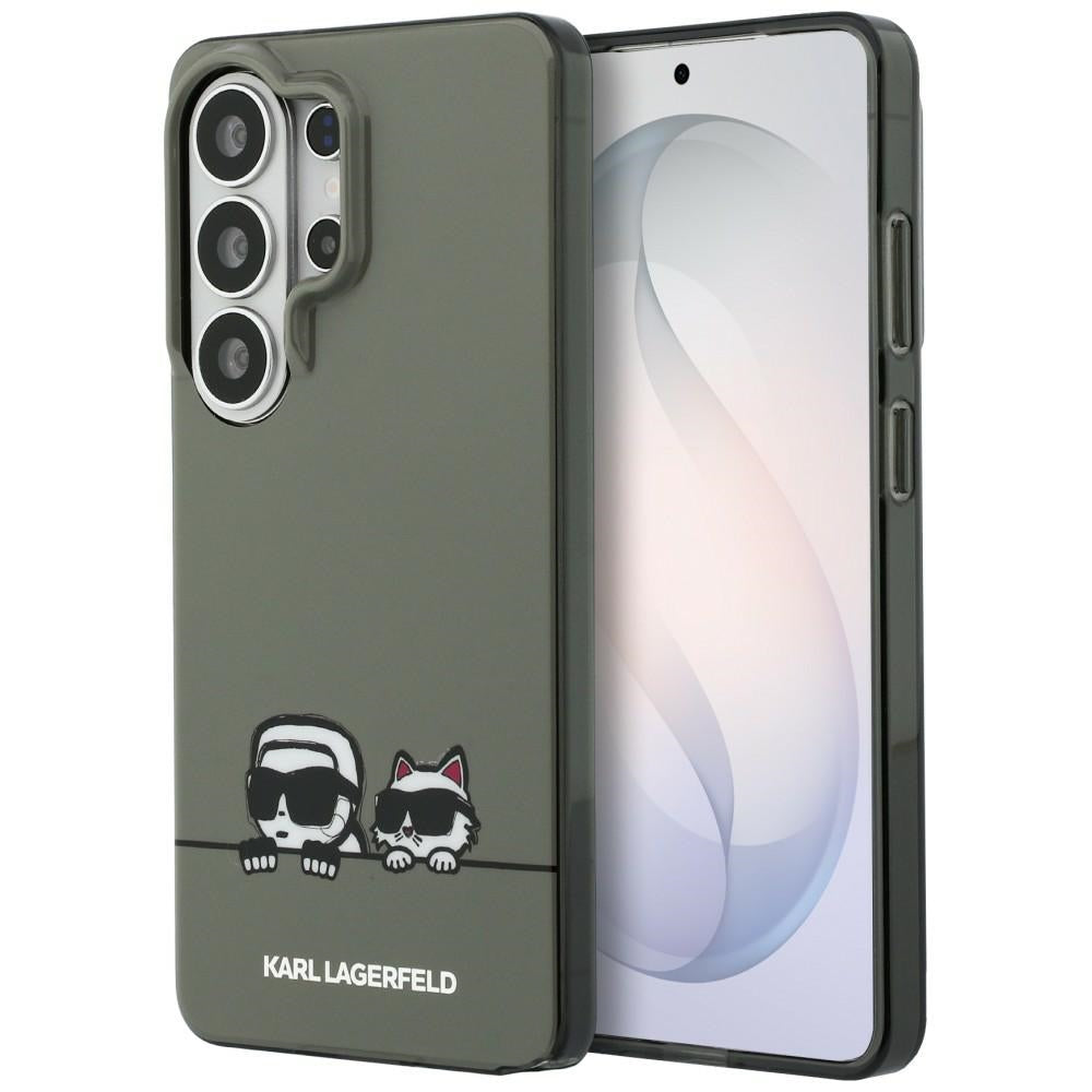 Karl Lagerfeld IML Peekaboo Karl&Choupette MagSafe for Samsung Galaxy S26 Ultra black