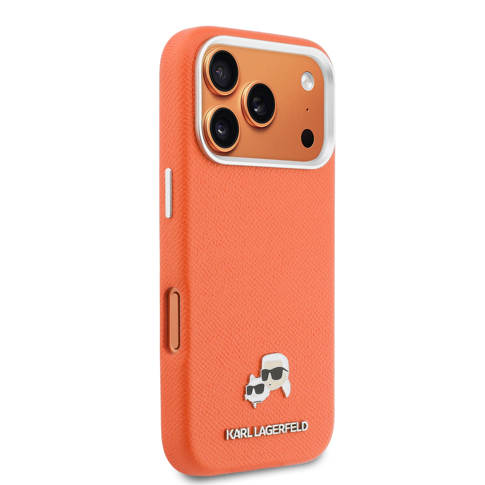 KARL KLHMP17X6PFKCLO HardCase PU FW W/ K&C HEAD PINS Orange iPhone 17 Pro Max