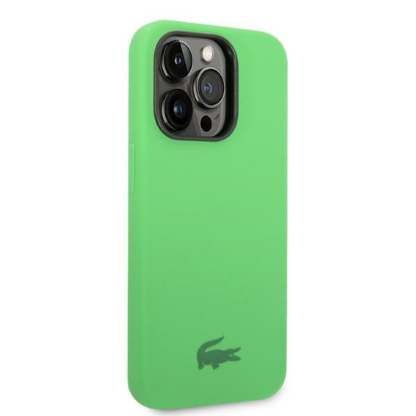 Lacoste LCHCP14LSN iPhone 14 Pro Green hardcase Silicone