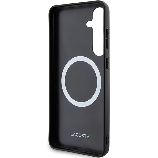 Lacoste LCHMS24MPVCK S24+ S926 black hardcase Iconic Petit Pique MagSafe