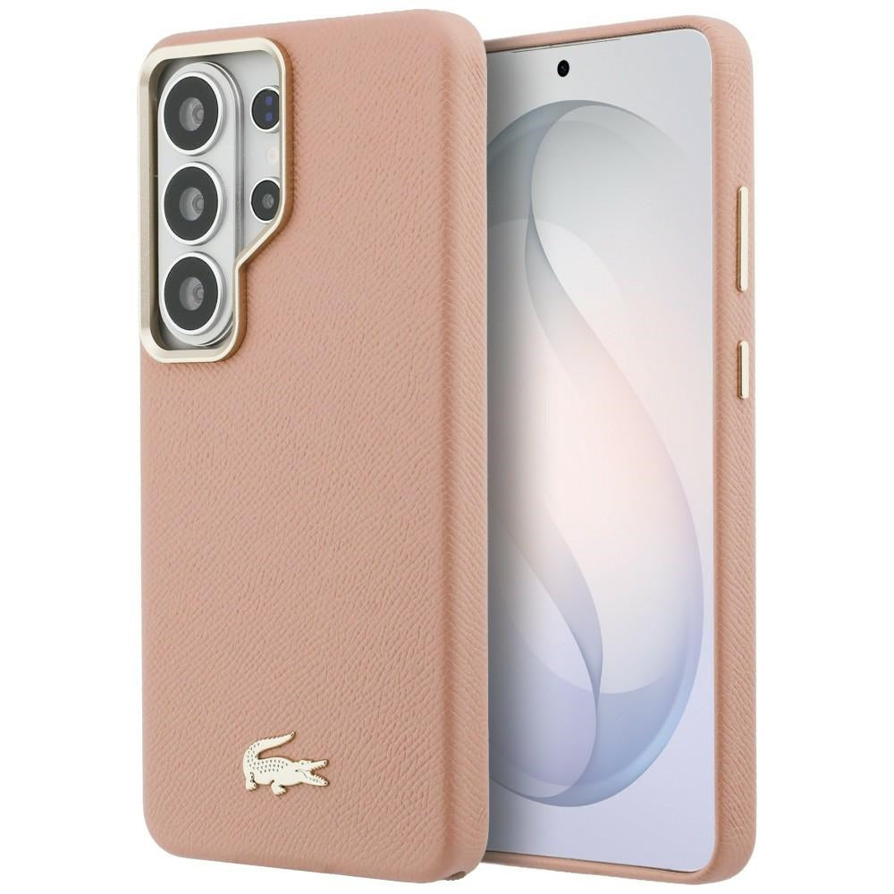 Case Lacoste Champs Elysees Gold Logo MagSafe for Samsung Galaxy S26 Ultra Tulle