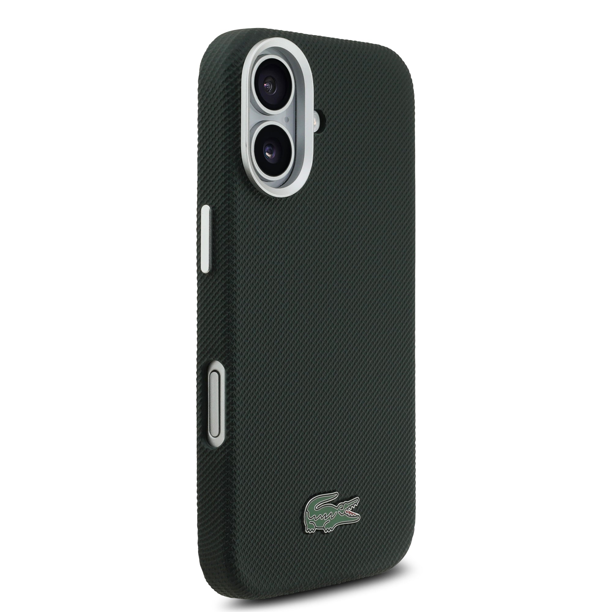 Lacoste LCFCMP17SPLAE iPhone 17 Air Sinople Hardcase Full Wrap Petit Pique PVC MagSafe
