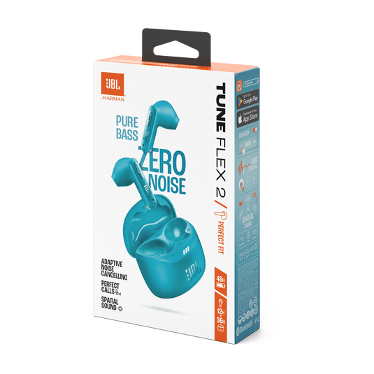 JBL Tune Flex 2 True wireless earbuds blue