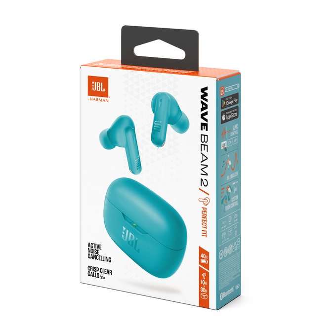 JBL Wave Beam 2 True Wireless NC Earbuds Blue