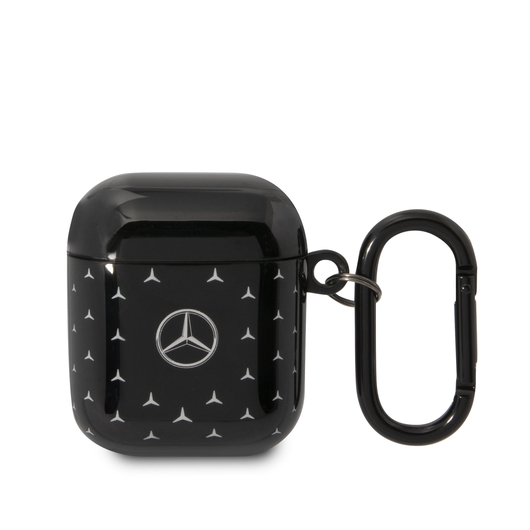 Mercedes MEA28DMGHH AirPods 1/2 TPU W/Pattern Line II Black Case