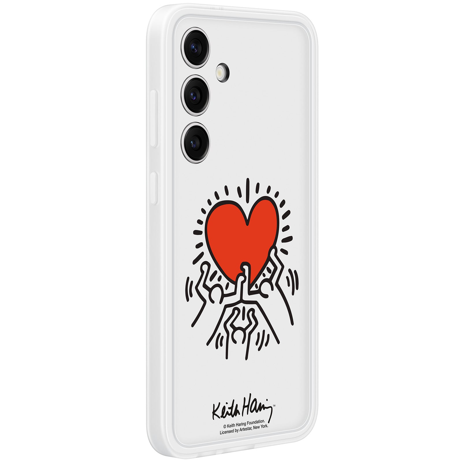Origineel Samsung Galaxy S24+ FlipSuit Case Keith Haring Kaart