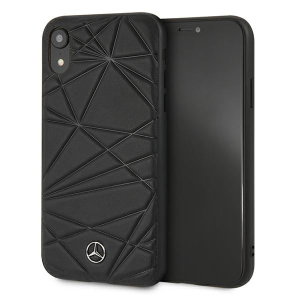 Case for Mercedes MEPERHCI61QGLBK iPhone Xr black hardcase Twister