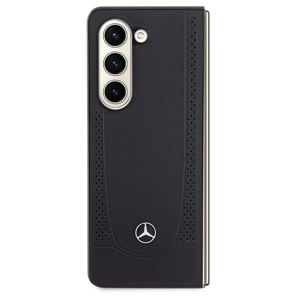 Mercedes MEHCZFD5ARMBK Galaxy Z Fold5 F946 black hardcase Leather Urban