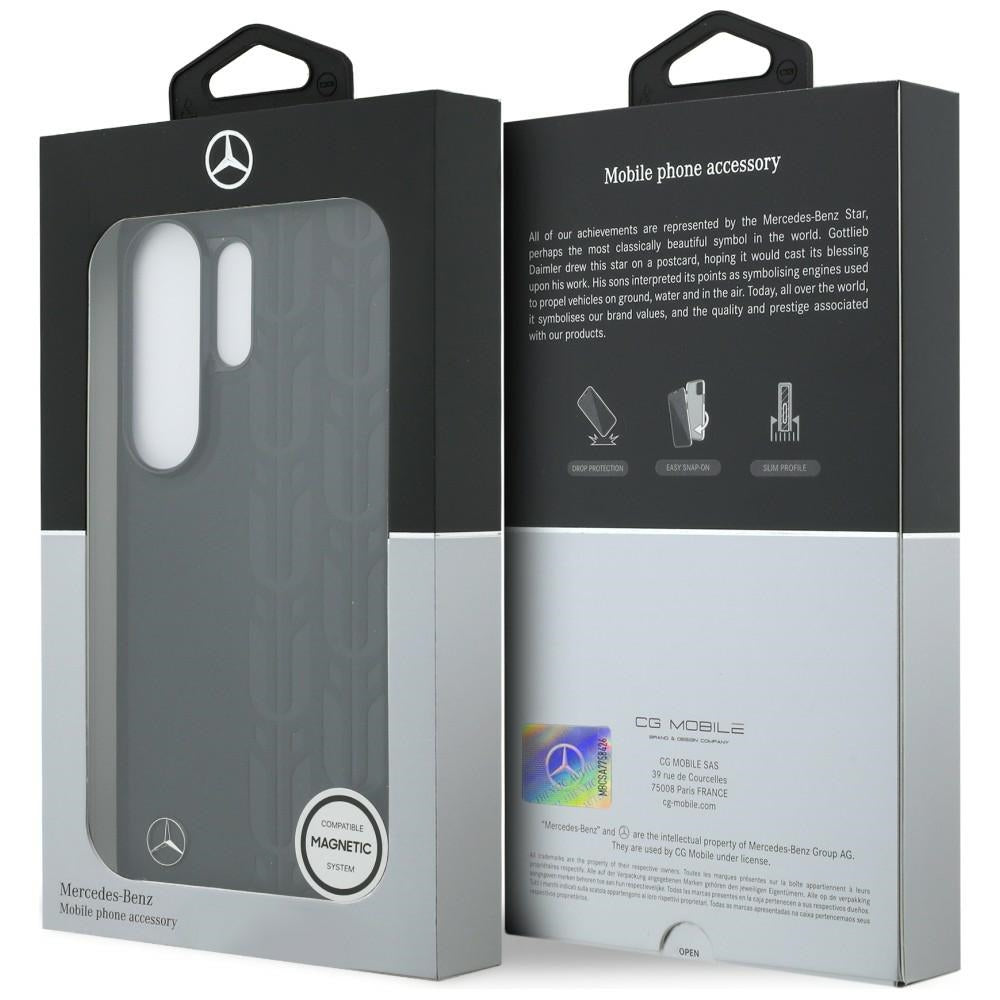 Mercedes MEHMS26L25RDSLAK Laurel Leaves MagSafe for Samsung Galaxy S26 Ultra black