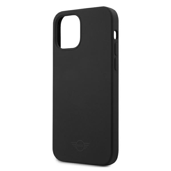 Case for Mini MIHCP12LSLTBK iPhone 12 Pro Max 6,7"black hard case Silicone Tone On Tone