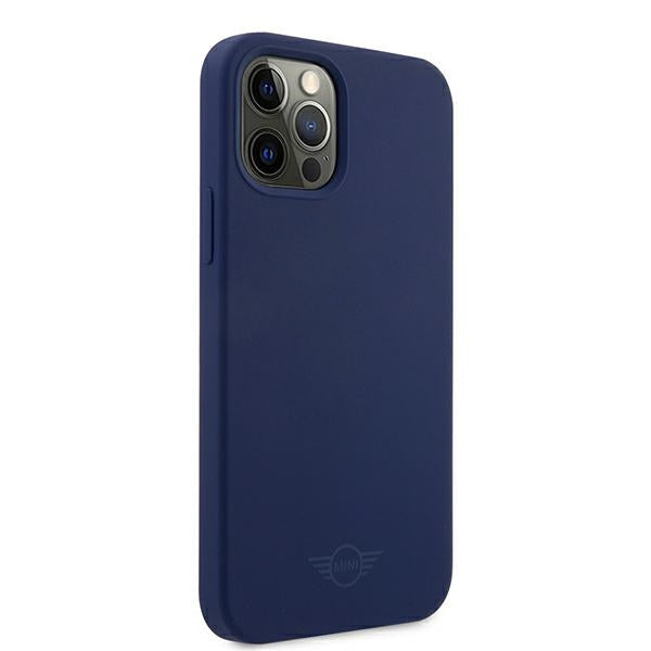 Case for Mini MIHCP12Glass for MyScreenLTNA iPhone 12/12 Pro 6,1" navy hard case Silicone Tone On Tone