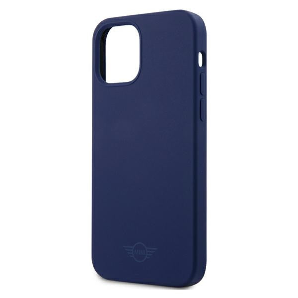 Case for Mini MIHCP12LSLTNA iPhone 12 Pro Max 6,7" navy hard case Silicone Tone On Tone