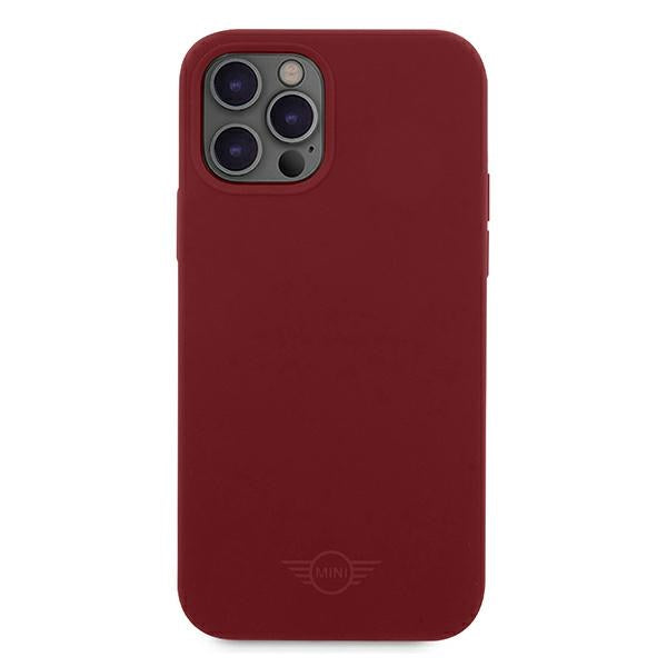 Case for Mini MIHCP12Glass for MyScreenLTRE iPhone 12/12 Pro 6,1" red hard case Silicone Tone On Tone
