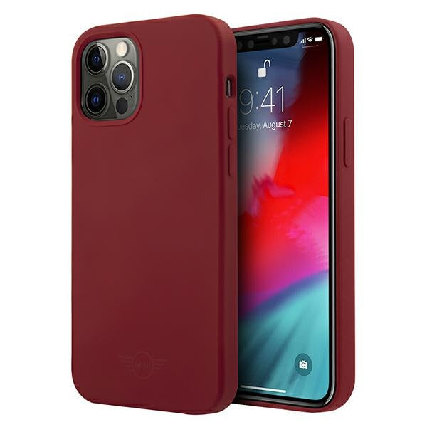 Case for Mini MIHCP12LSLTRE iPhone 12 Pro Max 6,7" red hard case Silicone Tone On Tone