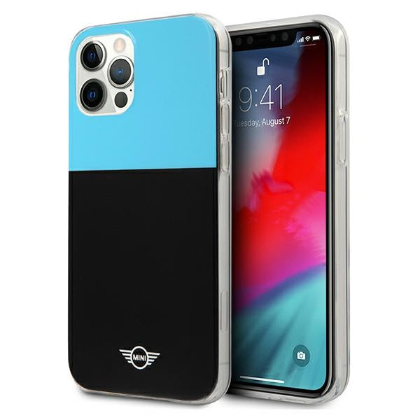 Case for Mini MIHCP12MPCUCBLB iPhone 12/12 Pro 6,1" niebieski/blue hard case Color Block