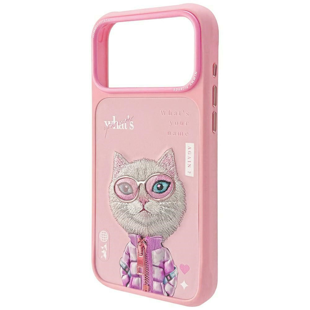 Nimmy Cool&Cute 2.0 Cat Case for iPhone 17 Pro Pink
