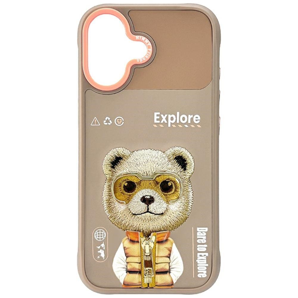 Nimmy Cool&Cute 2.0 Bear Case for iPhone 17 beige