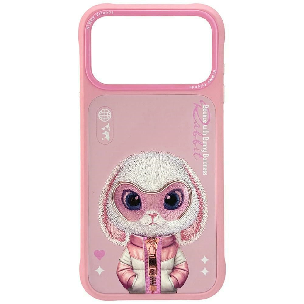 Nimmy Cool&Cute 2.0 Rabbit for iPhone 17 Pro Max pink