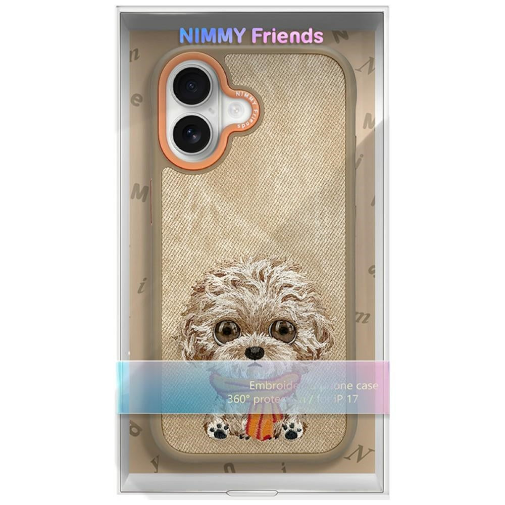 Nimmy Big Eyed Pet 2.0 Dog for iPhone 17 beige