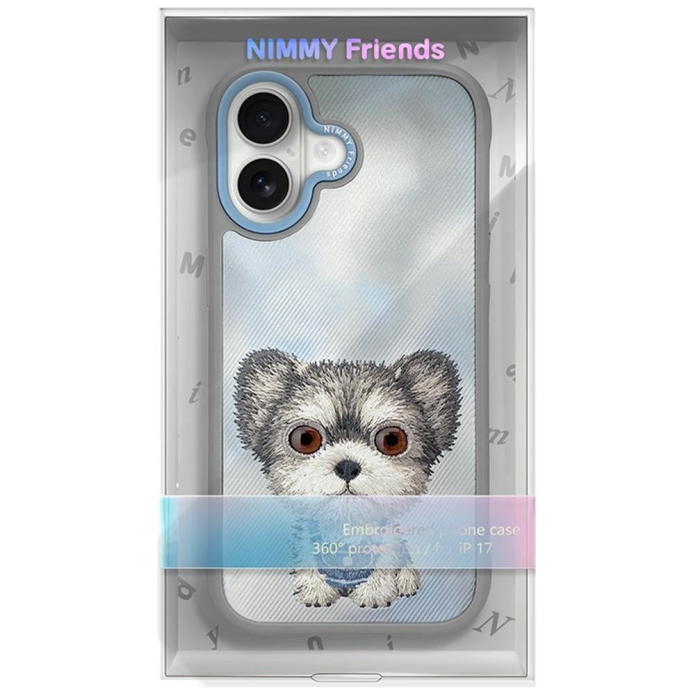 Nimmy Big Eyed Pet 2.0 Dog for iPhone 17 Grey