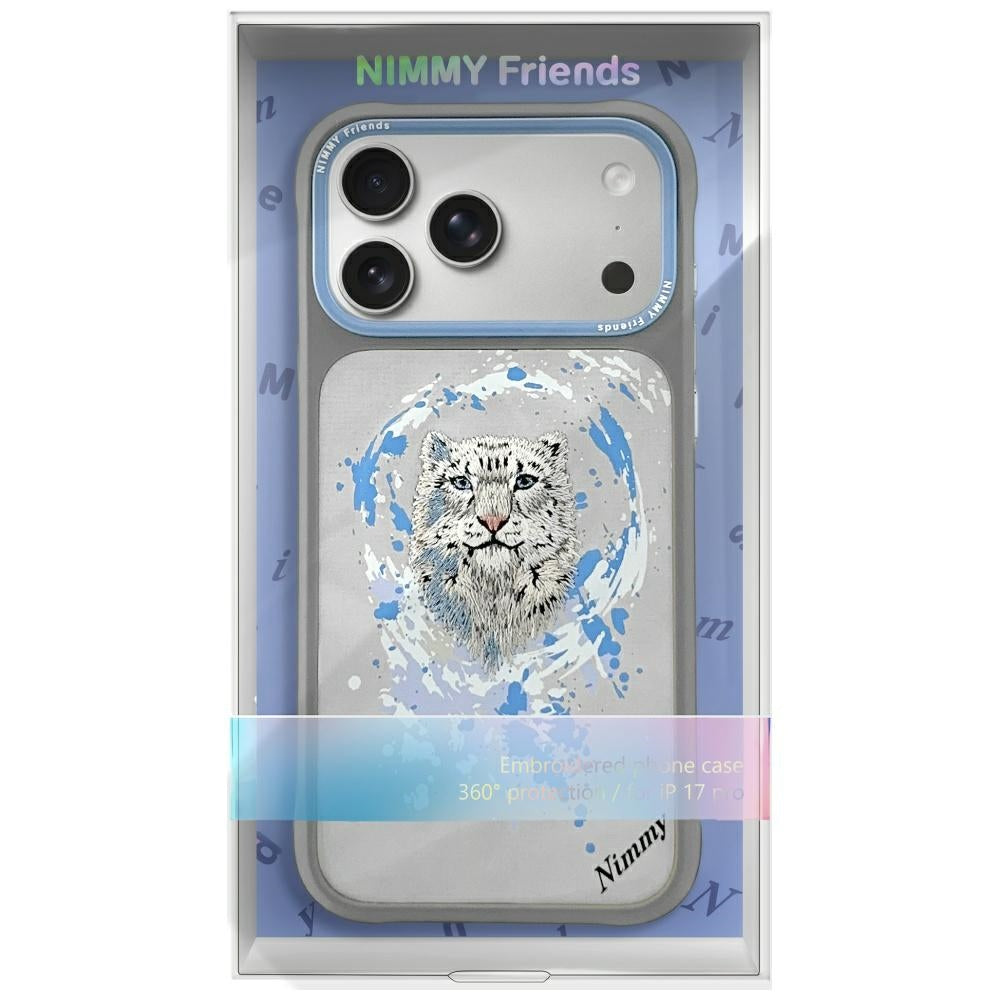 Nimmy Pantera MagSafe case for iPhone 17 Pro Max light gray