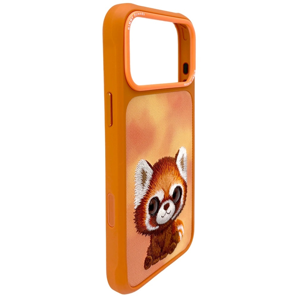 Nimmy Big Eyed Pet 2.0 Raccoon for iPhone 17 Pro Orange