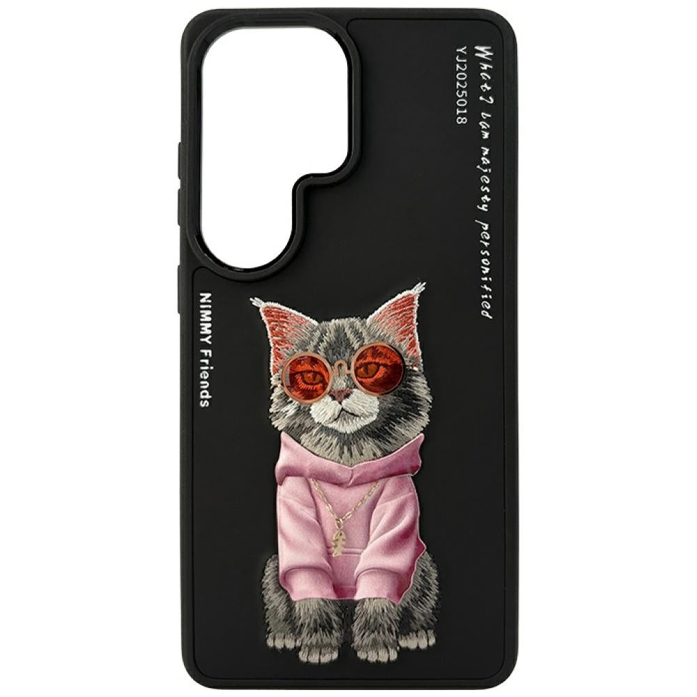 Nimmy Glasses Cool Cat for Samsung Galaxy S26 Ultra black