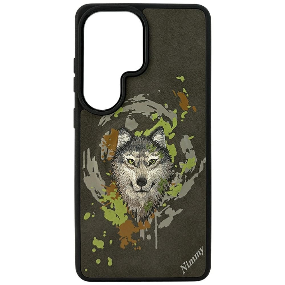 Nimmy Wolf MagSafe case for Samsung Galaxy S26 Ultra dark grey